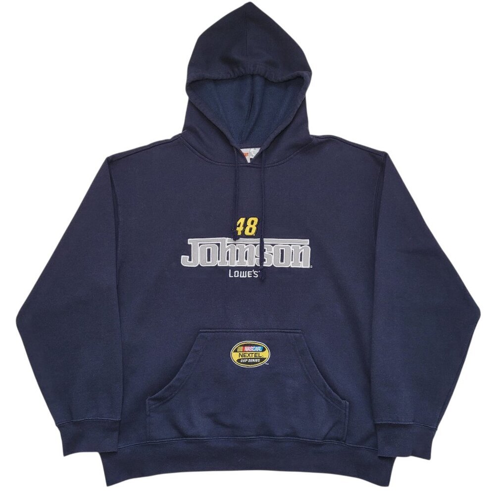 Winners Circle Jimmie Johnson Hoodie Lowe's 48 NASCAR Nextel Cup Series Large